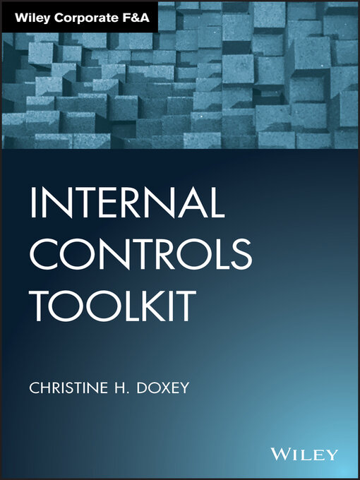 Title details for Internal Controls Toolkit by Christine H. Doxey - Available